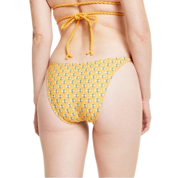 Rhode X target dainty lotus print high leg cheeky bikini bottom - Picture 11 of 11